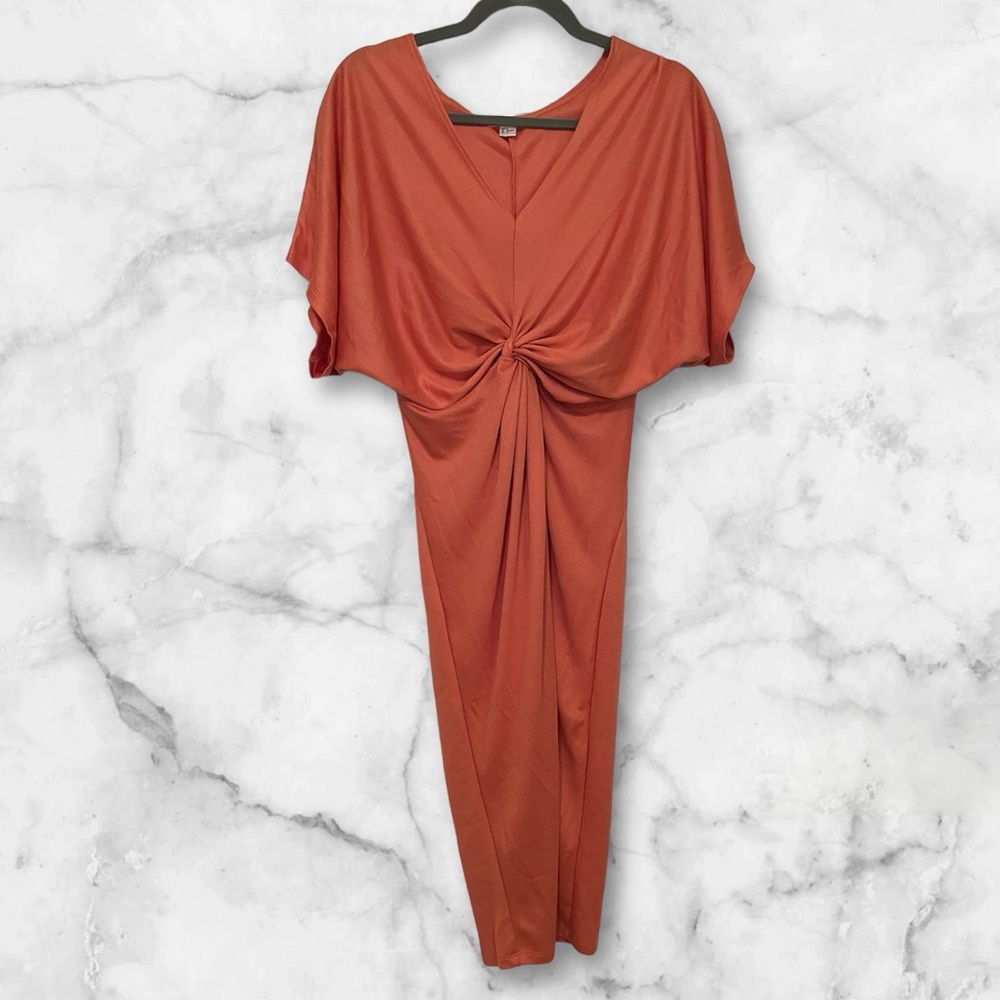 Orange dress